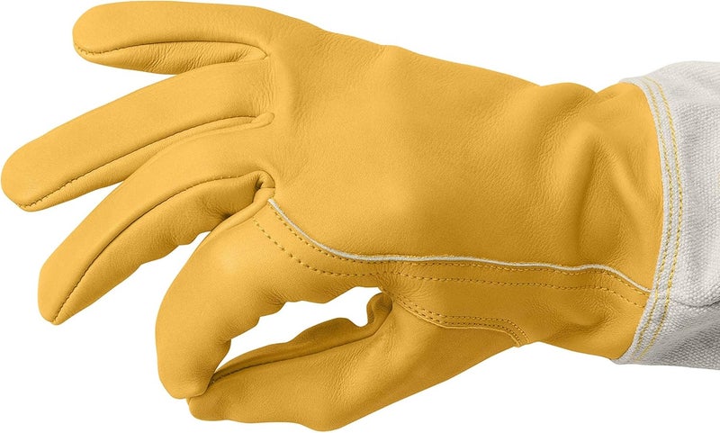 Humble Bee 111 Cowhide Beekeeping Gloves with Extended Sleeves - Image 3