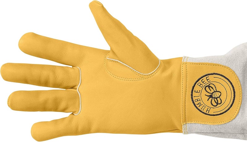 Humble Bee 111 Cowhide Beekeeping Gloves with Extended Sleeves - Image 4