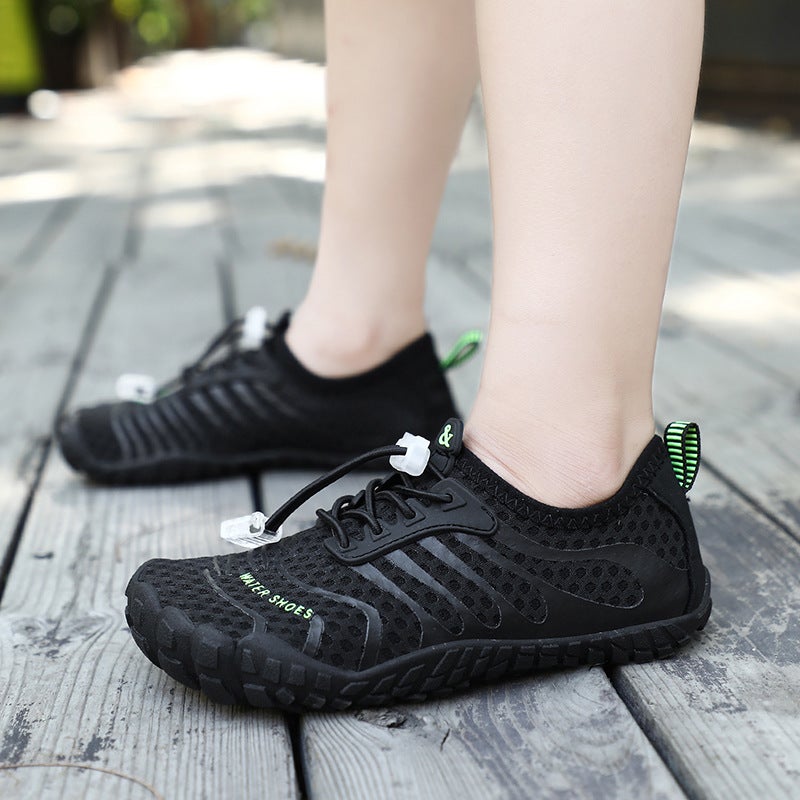 Children''s Beach Shoes Non-slip Wading Shoes Boys and Girls Breathable Shoes Swimming Shoes Tracing Shoes Five-finger Shoes Quick-drying for Playing with Water - Image 1