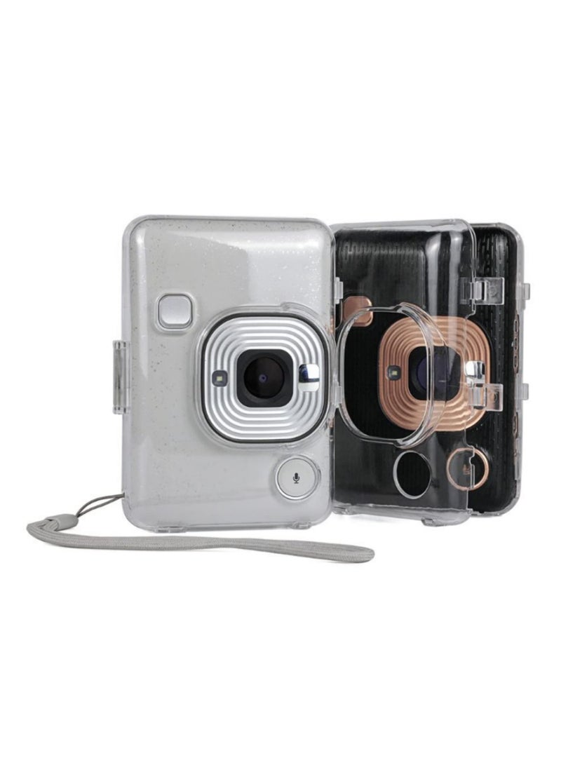 غطاء واقي شفاف من PVC الكريستالي لحقيبة كاميرا Fujifilm Mini Liplay ومجموعة الملحقات - Image 1