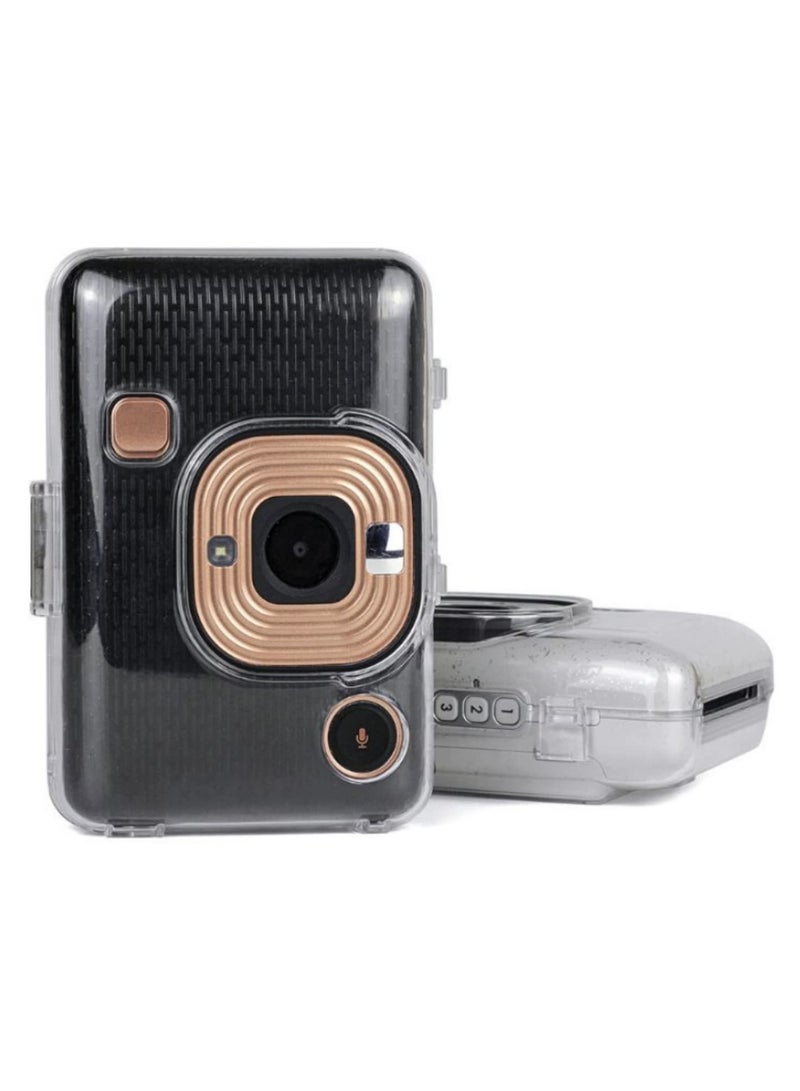 غطاء واقي شفاف من PVC الكريستالي لحقيبة كاميرا Fujifilm Mini Liplay ومجموعة الملحقات - Image 4