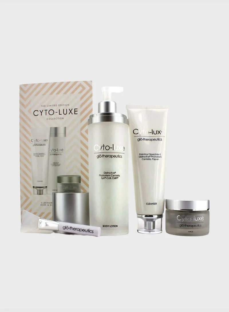 Glotherapeutics Cyto-Luxe Collection (Limited Edition): Body Lotion + Cleanser + Mask + Mask Applicator