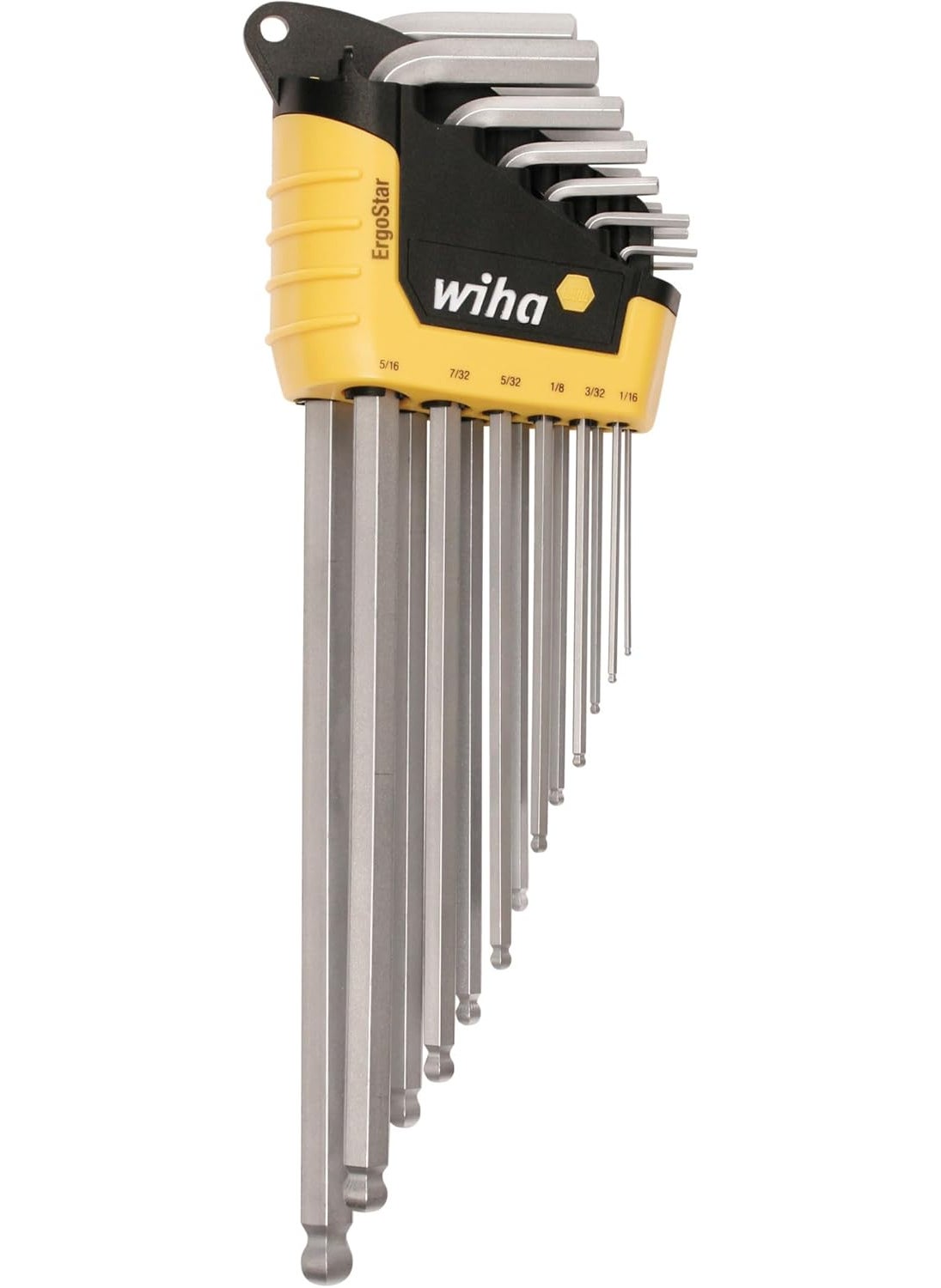 Wiha Wiha 66988 13 Piece ErgoStar Ball End Hex LKey Set Inch  - Image 1