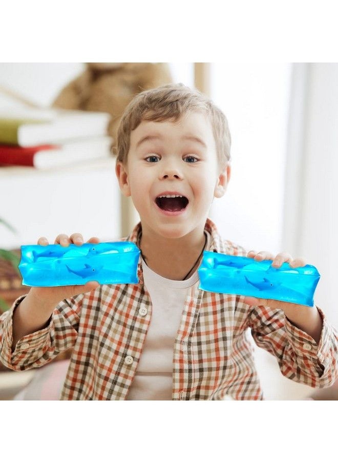 Bedwina - Dolphin Water Wiggler Toy (Pack Of 2) 4.75Inch Water Snake Sensory Fidget Toys & Slippery Water Tube For Birthday Party Favor Or Game Prizes For Kids - Image 1