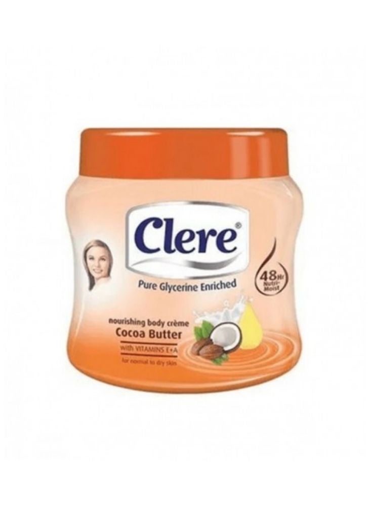 كلير كريم الجسم بزبدة الكاكاو من كلير – مرطب مغذٍ بعمق مع فيتامينَي E و A