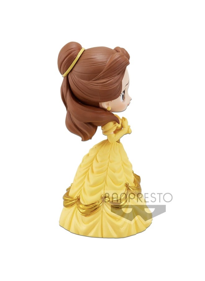 Banpresto - Banpresto Q Posket Glitter Disney Beauty and the Beast Belle Figure (14 cm) - Image 1