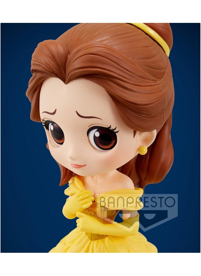 Banpresto - Banpresto Q Posket Glitter Disney Beauty and the Beast Belle Figure (14 cm) - Image 1