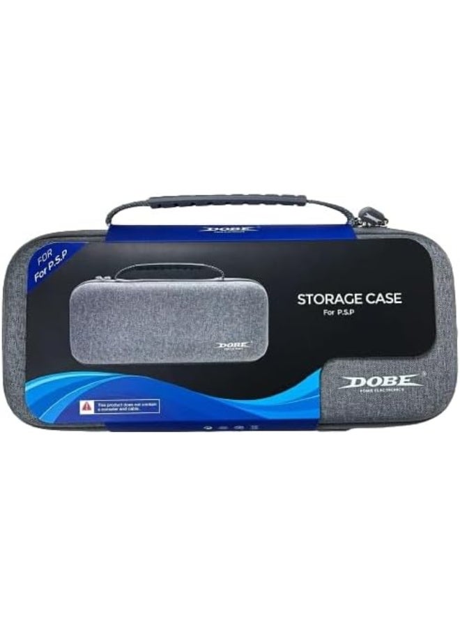 DOBE Portal storage cases EVA hard -shell game console storage bag handheld handler portable hand -style storage package for playstation PS5 Portal handheld dual zipper storage package - Image 1