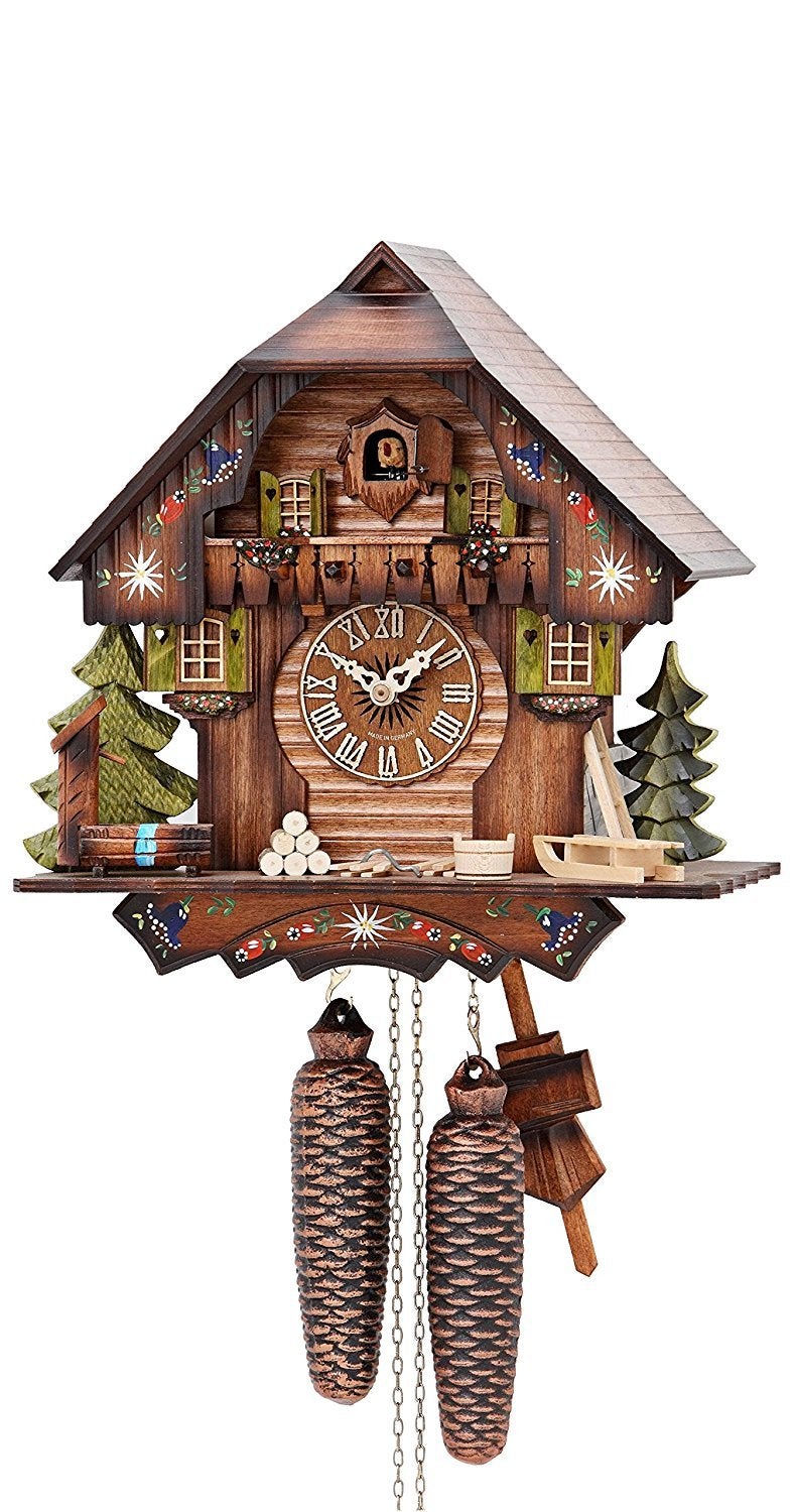 ISDD Cuckoo Clocks ISDD Cuckoo Clock Black Forest house KA 876 EX 