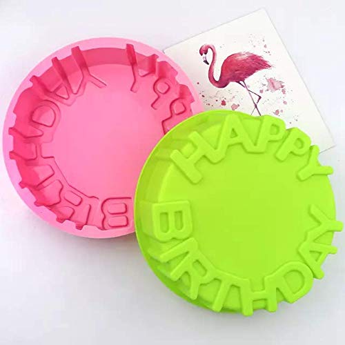 Grizzly® 1 Pc 3D Chocolate/Cake/Jelly Mould, Soft, Durable & Flexible Mould (Silicone Mould Design 9(Birthday Mould)) - Image 3