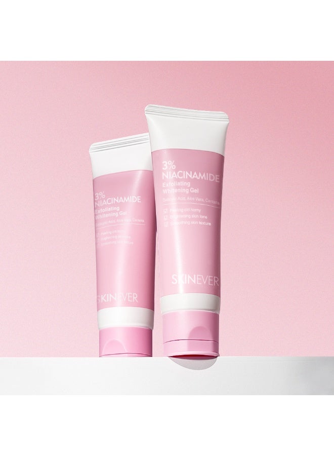 سكينيفر SKINEVER 3% Niacinamide Whitening Gel – Gentle Exfoliating & Brightening Skincare - Image 1