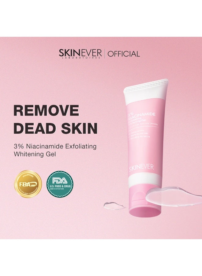سكينيفر SKINEVER 3% Niacinamide Whitening Gel – Gentle Exfoliating & Brightening Skincare - Image 3