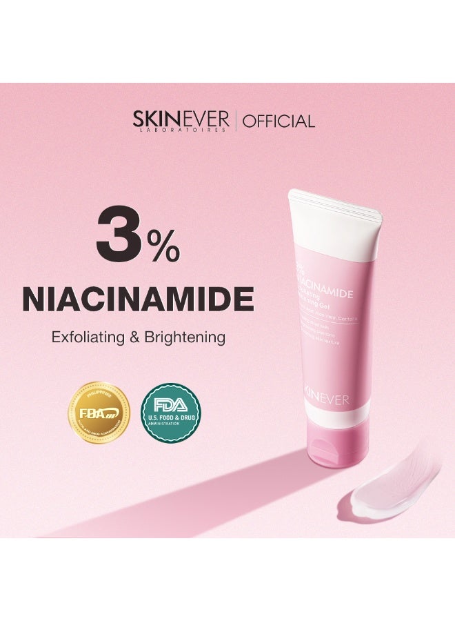 سكينيفر SKINEVER 3% Niacinamide Whitening Gel – Gentle Exfoliating & Brightening Skincare - Image 2