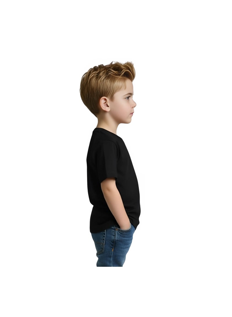 Dubai Cartoon Camel Printed Kids T-Shirt – Fun Souvenir Design For Boys – Soft Cotton Short Sleeve Tee - Image 4