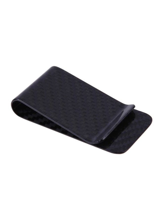 مشبك بطاقات وأموال أسود - Image 3