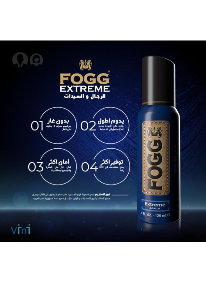 FOGG Extreme Perfume Spray 120 ml - Image 2
