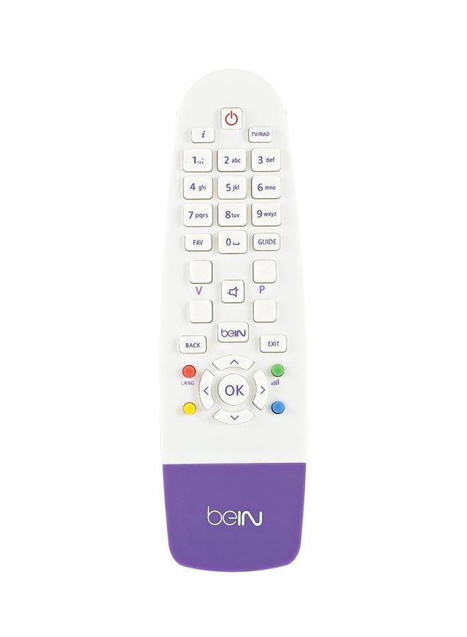 bein Sport Receiver Remote Control White/Purple