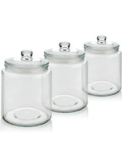 Clear Glass Storage Jar with Lids  Airtight Food Jars  Glass Kitchen Containers for Pantry - pzsku/Z0A238B352B265B28FCD4Z/45/_/1682508904/c642ccc0-3e26-46c7-bf5d-0750587b12b6