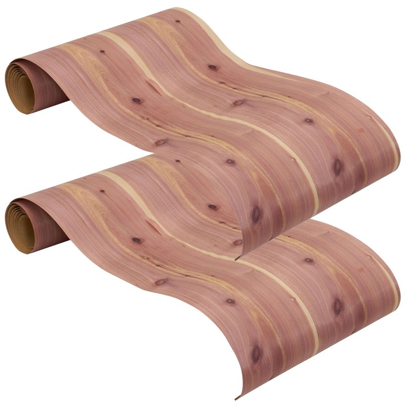 Household Essentials Cedar Drawer and Closet Shelf Liner 6Feet by 10Inch  2 Pack Brown