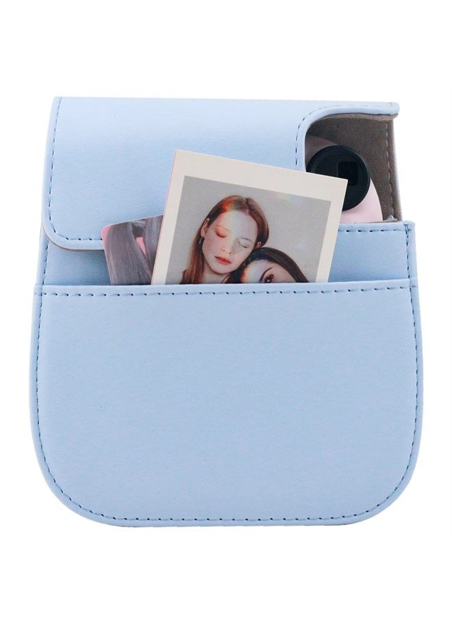 Frankmate Protective Case Compatible with Fujifilm Instax Mini 12 11 9 8 Instant Film Camera with Accessory Pocket and Adjustable Strap - Image 3