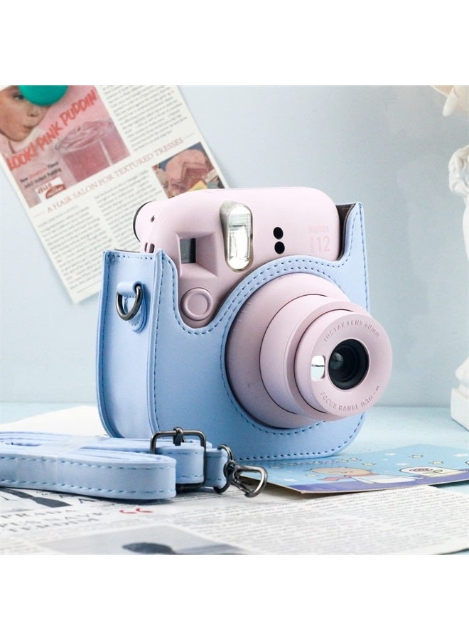 Frankmate Protective Case Compatible with Fujifilm Instax Mini 12 11 9 8 Instant Film Camera with Accessory Pocket and Adjustable Strap - Image 5