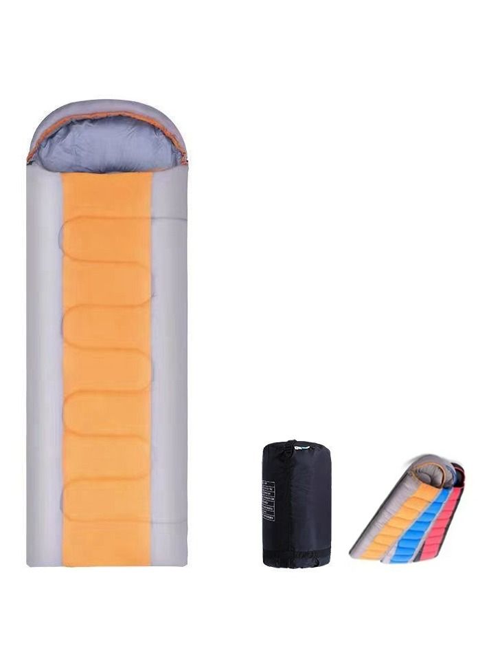 Generic COOLBABY Widened Sleeping Bag - Lightweight Waterproof Warm Adult Camping Sleeping Bag with Compression Bag, Backpack Sleeping Bag for Outdoor Camping, Hiking and Traveling - Image 1