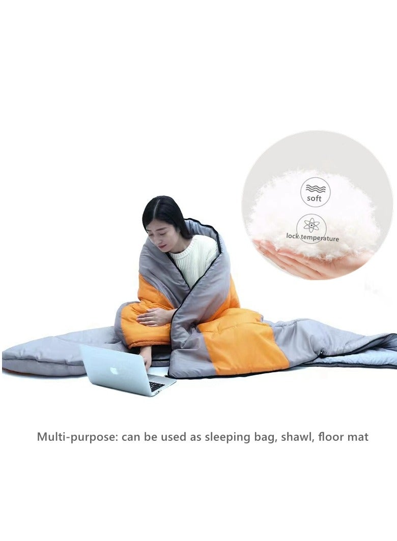 Generic COOLBABY Widened Sleeping Bag - Lightweight Waterproof Warm Adult Camping Sleeping Bag with Compression Bag, Backpack Sleeping Bag for Outdoor Camping, Hiking and Traveling - Image 2