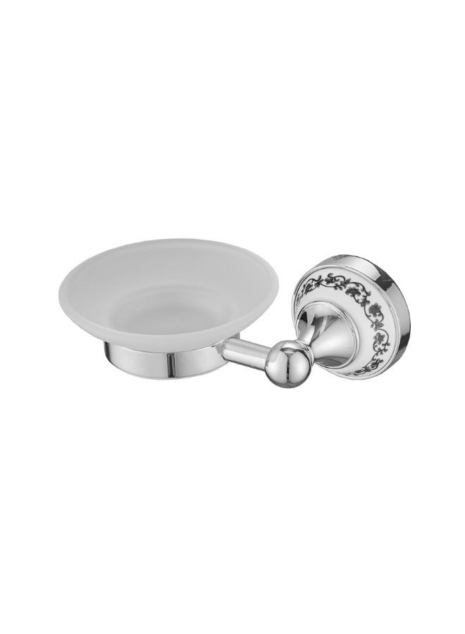 7 Pieces Chrome Ceramic Seat Bathroom Accessories Hardware Set - Image 3