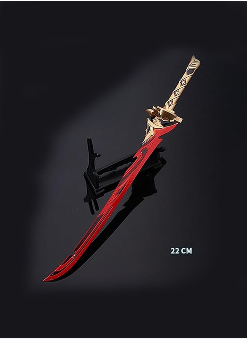 Generic - Genshin Player Kagotsurube Isshin Toy Sword Model Keychain Desktop Ornament - Image 1