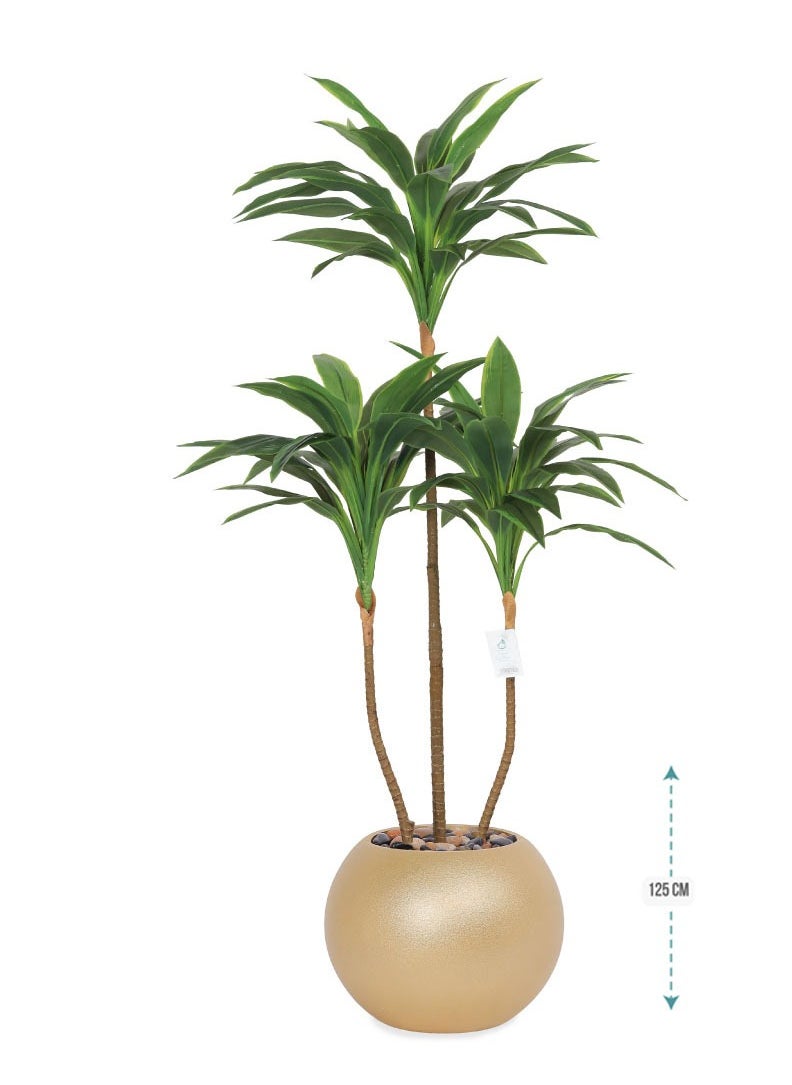 co arma Artificial tree simulating natural shape and texture with 3 branches 120 cm  - Image 1