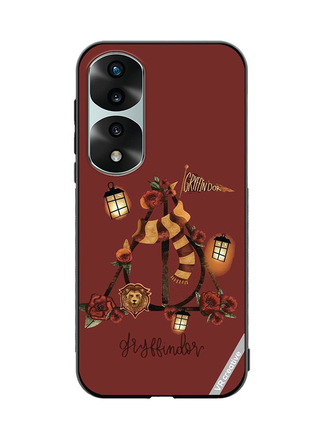 VR CREATIVE Protective Case Cover For Honor 70 Pro Gryffindor Design Multicolour - Image 1