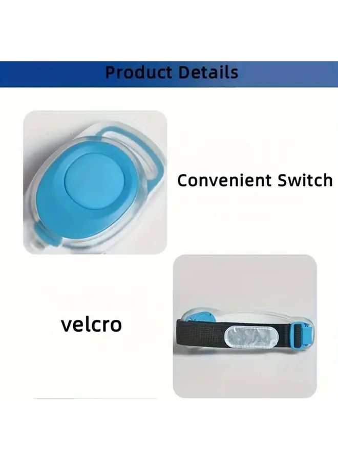 Red Outdoor Sports Running Lamp 2 Modes LED Light for Night Hiking Cycling Arm Ankle Strap - Image 5
