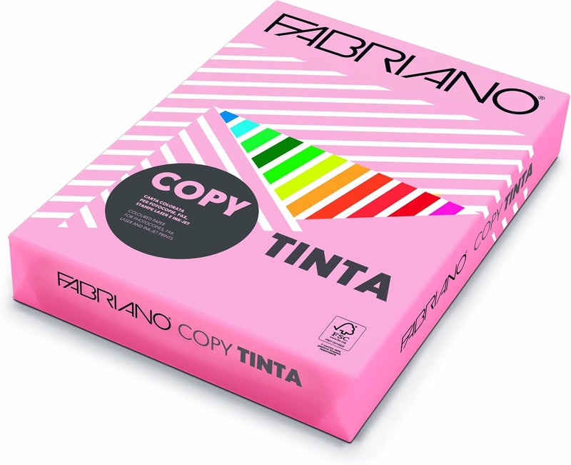 Ream 500 Color Paper 80GSM A4 Pink
