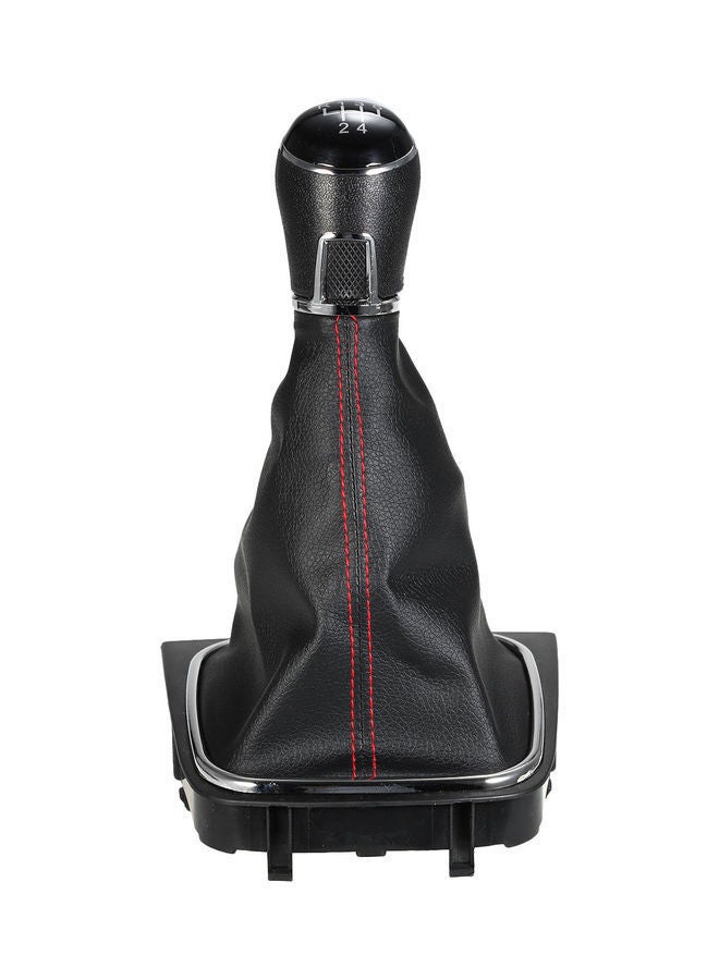 NIBEMINENT 5 Speed Gear Knob Shift Stick Gaiter Cover - Image 1