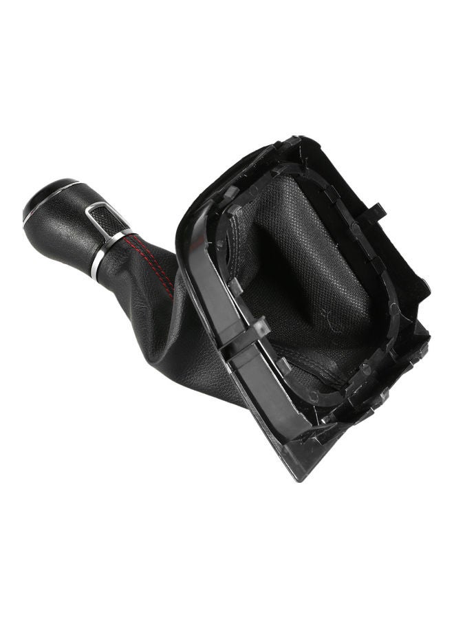 NIBEMINENT 5 Speed Gear Knob Shift Stick Gaiter Cover - Image 2