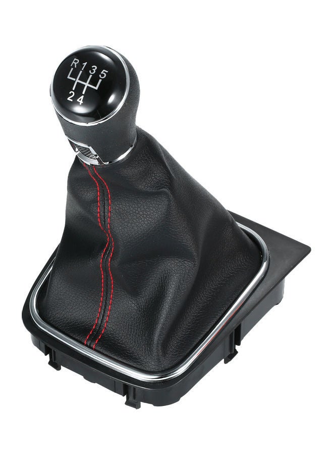 NIBEMINENT 5 Speed Gear Knob Shift Stick Gaiter Cover - Image 3