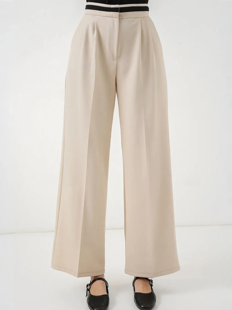 بيغ دارت BDART High Waist Wide Leg Trousers with Pockets