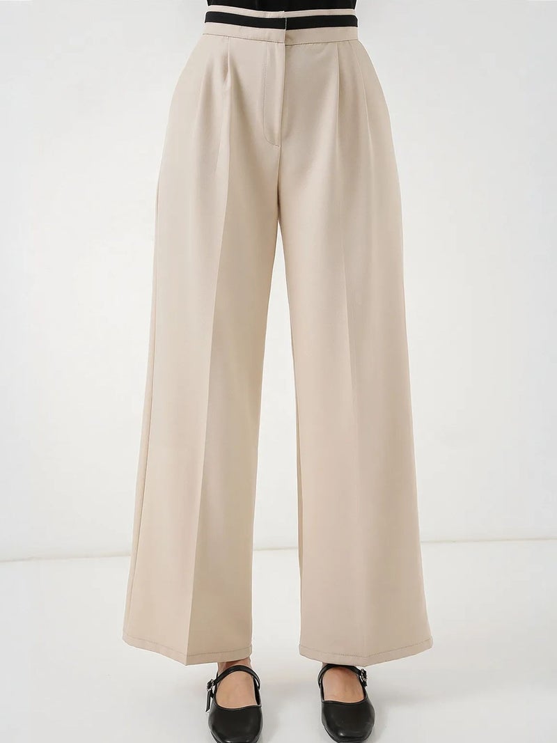 BIG DART BDART High Waist Wide Leg Trousers with Pockets - Image 2