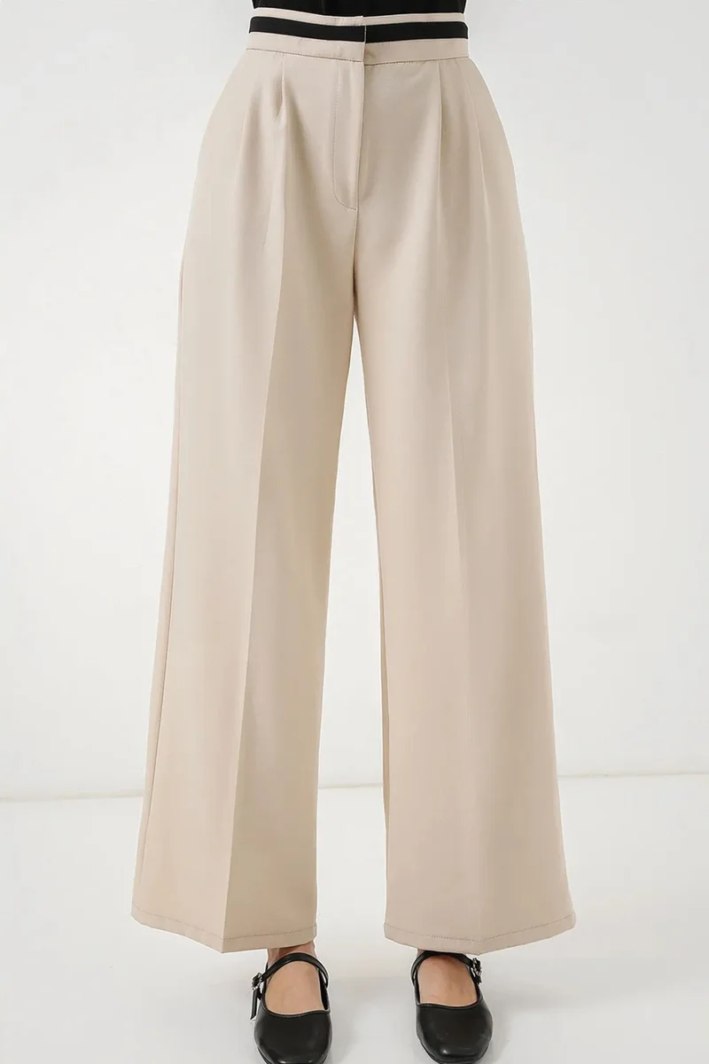 بيغ دارت BDART High Waist Wide Leg Trousers with Pockets