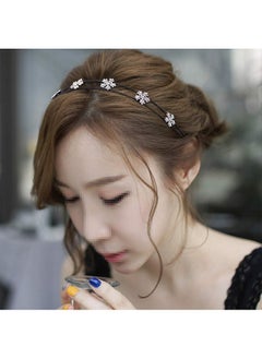 1Pc Fashion Bridal Rhinestone Crystal Headband Flower Double Layer Metal Hairband Headdress Hair Accessories For Women Girls Hair Decorative - pzsku/Z0A23F151C3F1271183F9Z/45/_/1735567112/7f4d78f7-9e63-4523-bca5-099207cc9f84