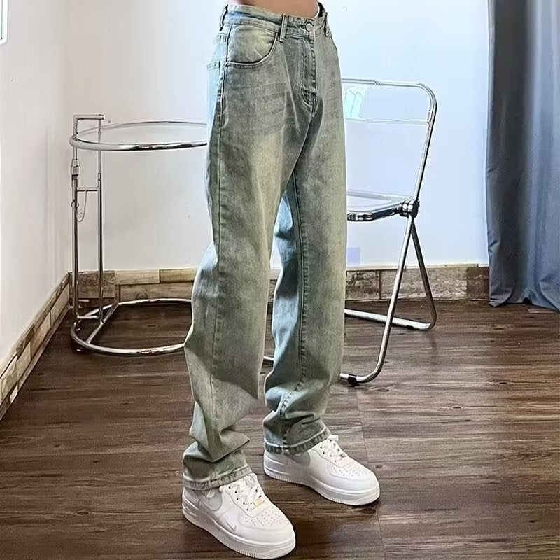 Unisex Casual Daily Denim Jeans - Image 3