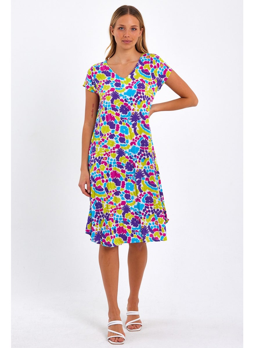 Rodi Women's Patterned Dress DS23YB0011T5  - Image 2