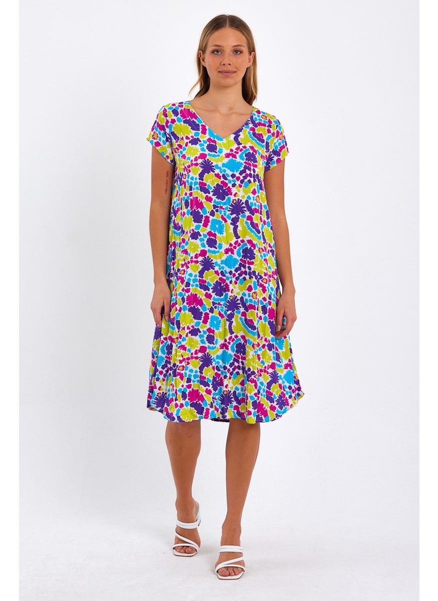 Rodi Women's Patterned Dress DS23YB0011T5  - Image 1