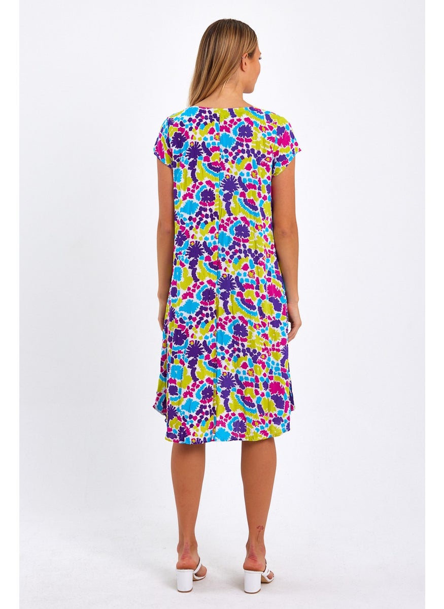 Rodi Women's Patterned Dress DS23YB0011T5  - Image 5