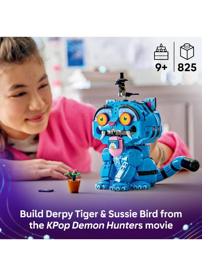 ليغو ‏KPop Demon Hunters النمر ديربي والطائر سوزي، لعبة بناء للأطفال بعمر ٩ سنوات وأكثر (٨٢٥ قطعة) 72537