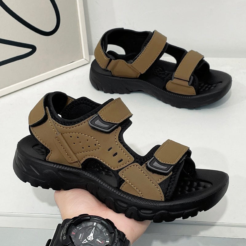 Fujian Big Manufacturers New Summer Sandals Boys Trendy Children'S Sandals Casual Sports Beach Shoes Outdoor Large - Image 1