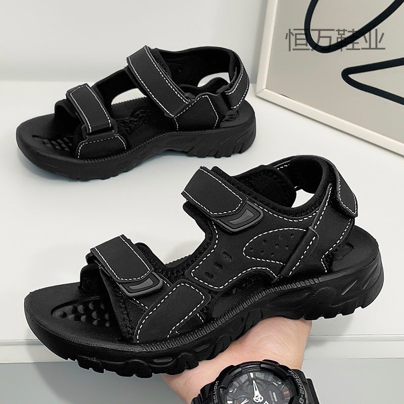 Fujian Big Manufacturers New Summer Sandals Boys Trendy Children'S Sandals Casual Sports Beach Shoes Outdoor Large - Image 4