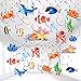 Sondeng 54 Pcs Under The Sea Party Decorations Ceiling Hanging Swirls Ocean Party Decorations Sea Animals Fish Themed Party Supplies Baby Shower Mermaid Birthday Beach Party Favor for Kids Boys Girls - Image 3