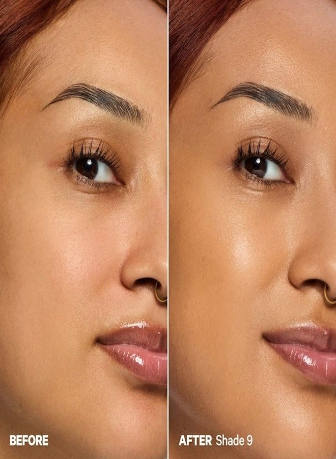 ميلك ميكب ميلك ميك أب، جل مرطب للبشرة يدوم 12 ساعة - درجة 9 - (تان متوسط، دافئ) | تغطية قابلة للبناء تدوم طويلاً، لمسة نهائية ندية طبيعية، 35 مل - Image 3