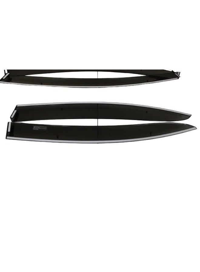 Subaru 2012-2016 Subaru Impreza Sedan 2015-2021 WRX STI Side Window Deflectors E3610FJ860 - Image 4